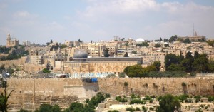 Blick auf die Al Aqsa-Moschee